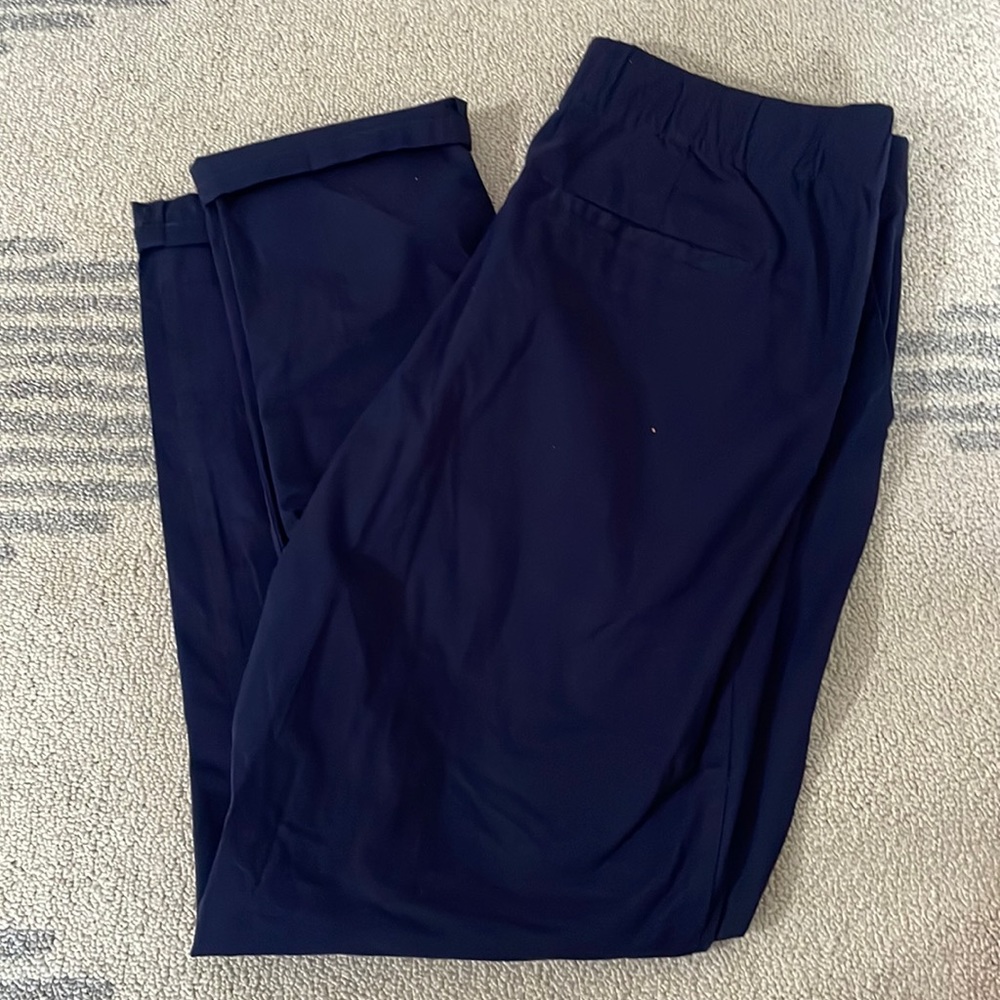 H&M BLUE ANKLE PANTS